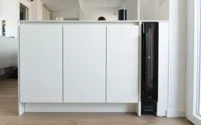 Mobile bianco cucina su misura